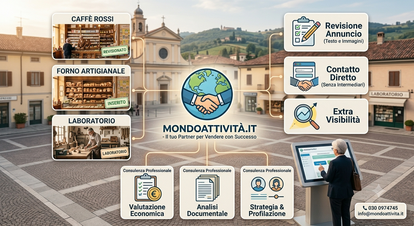 Comprare un'Attività Commerciale: Come Funziona su Mondo Attività