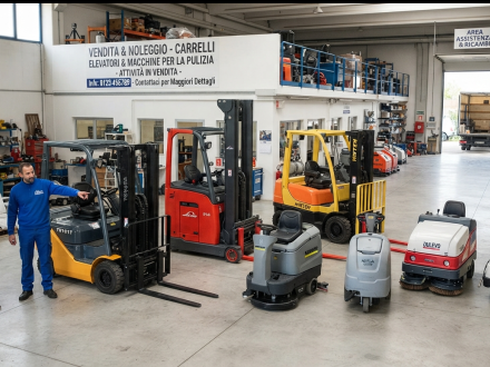 In vendita Azienda leader Carrelli Elevatori a Torino